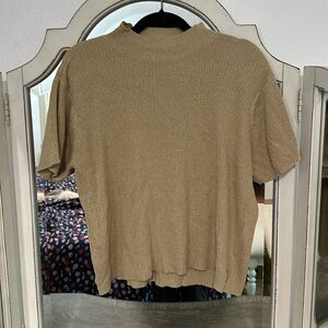 Mock neck shirt